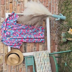 Floral Multicolor Mini Dress